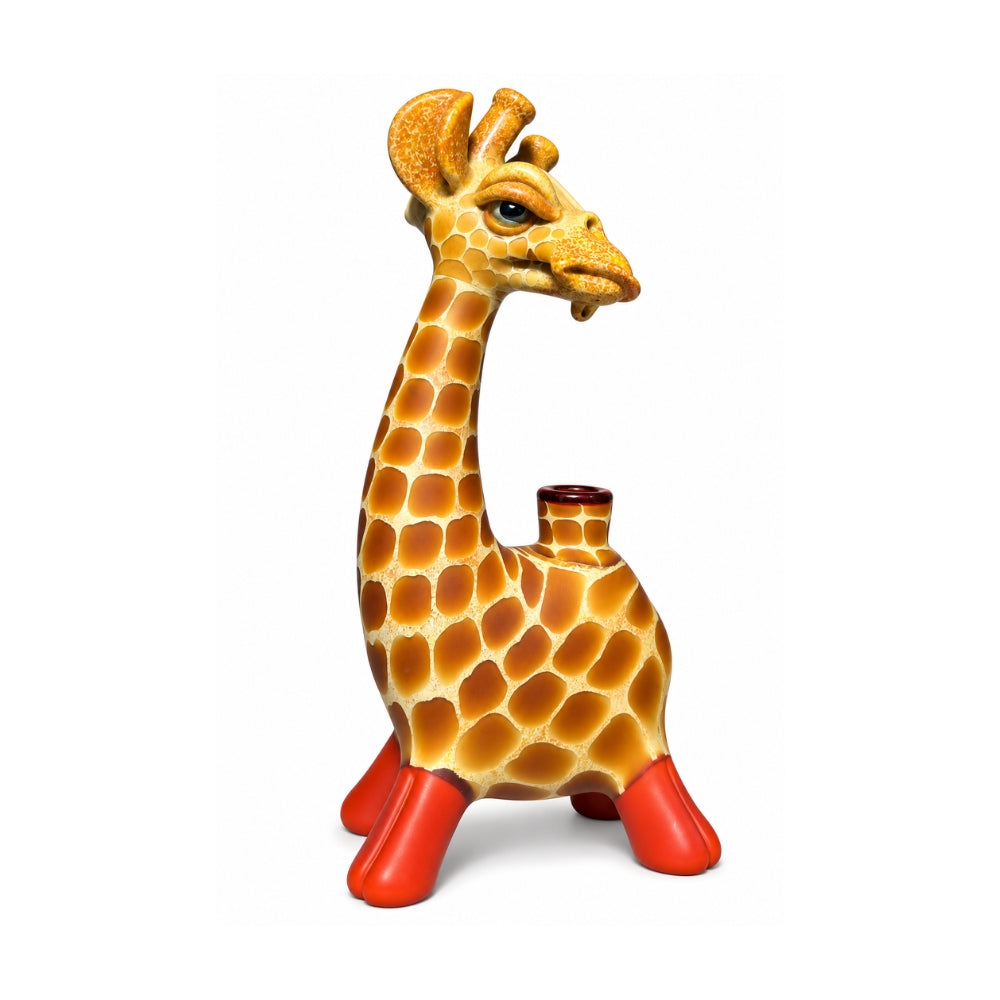 Bubbler Jirafa — Robertson Glass — Roja