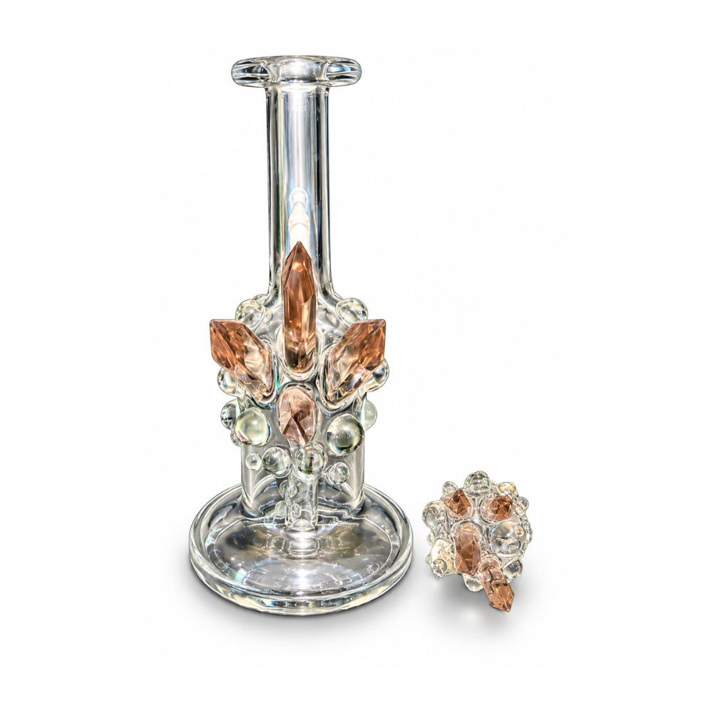 Mini Bell — Baset Glass — Rosa