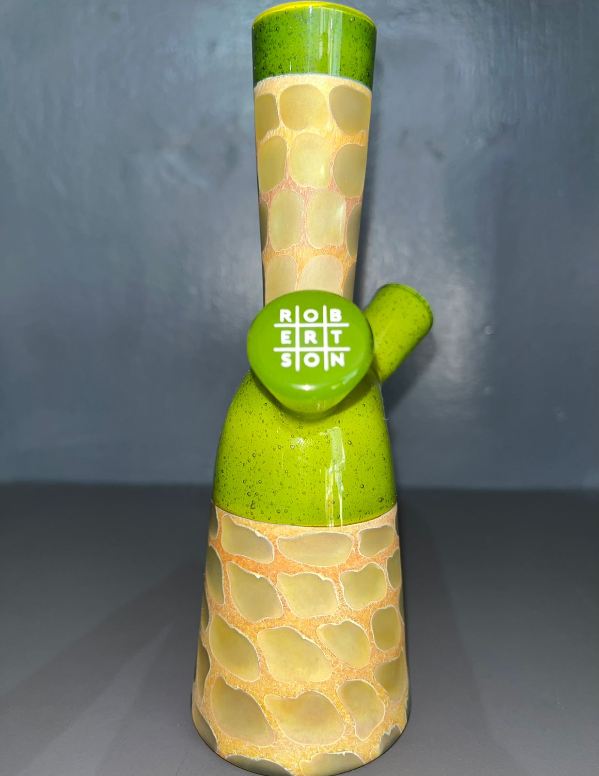 Robertson glass green tube girafe